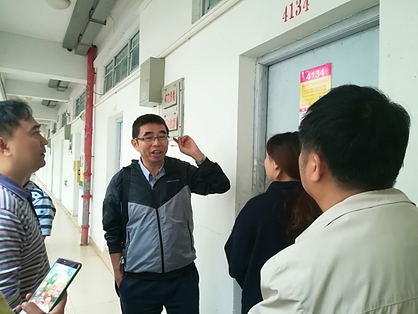 校党委刁晓平副书记到文学院调研