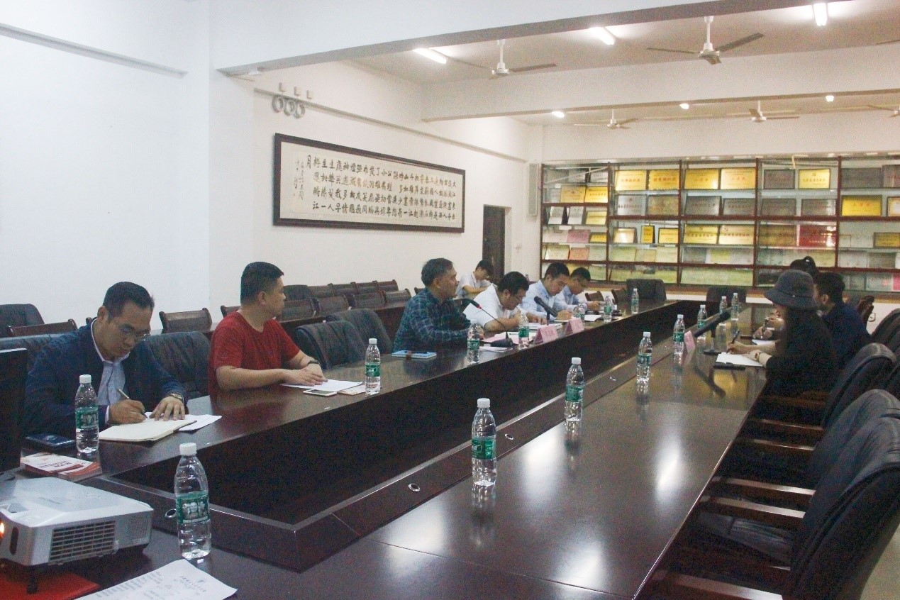 琼台师范学院美术学院一行来我院考察交流